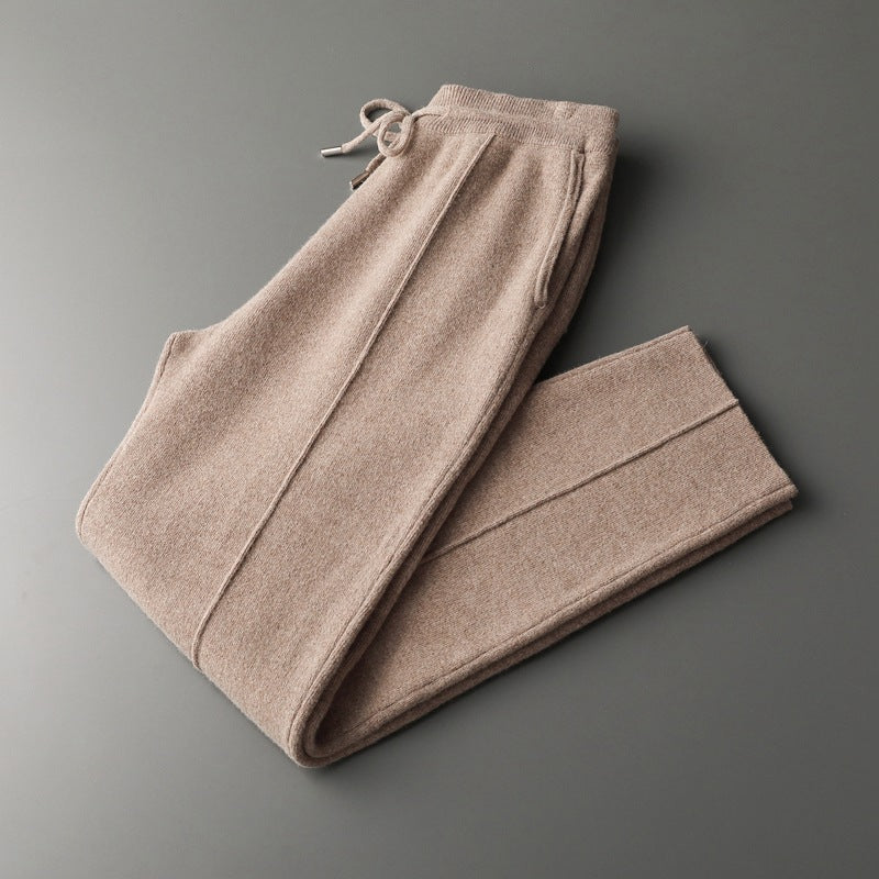 Crispin | Wool Knit Trousers