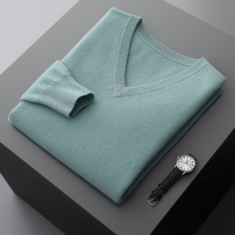 Borden | Classic V-Neck Jumper
