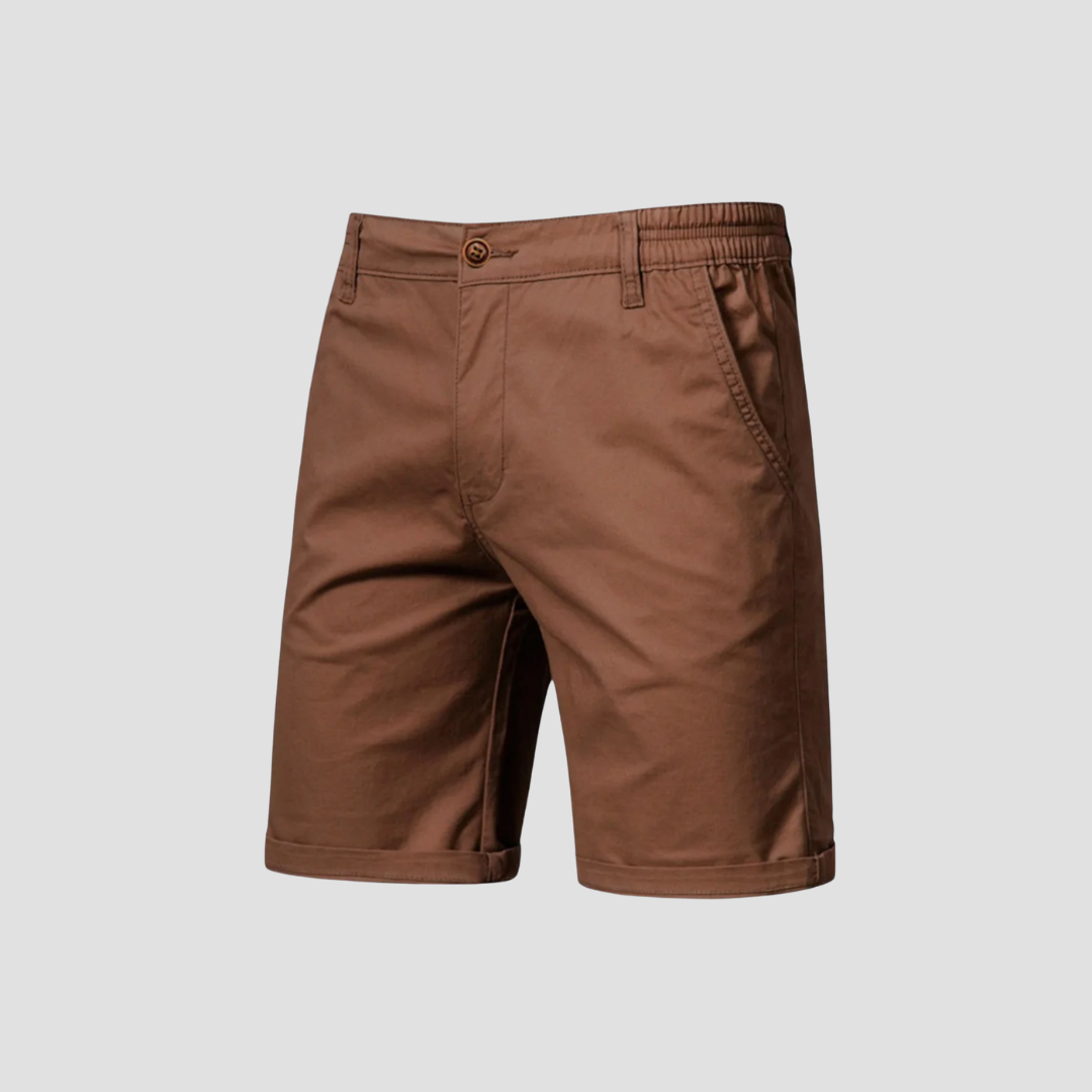 Luke | Cotton Chino Shorts