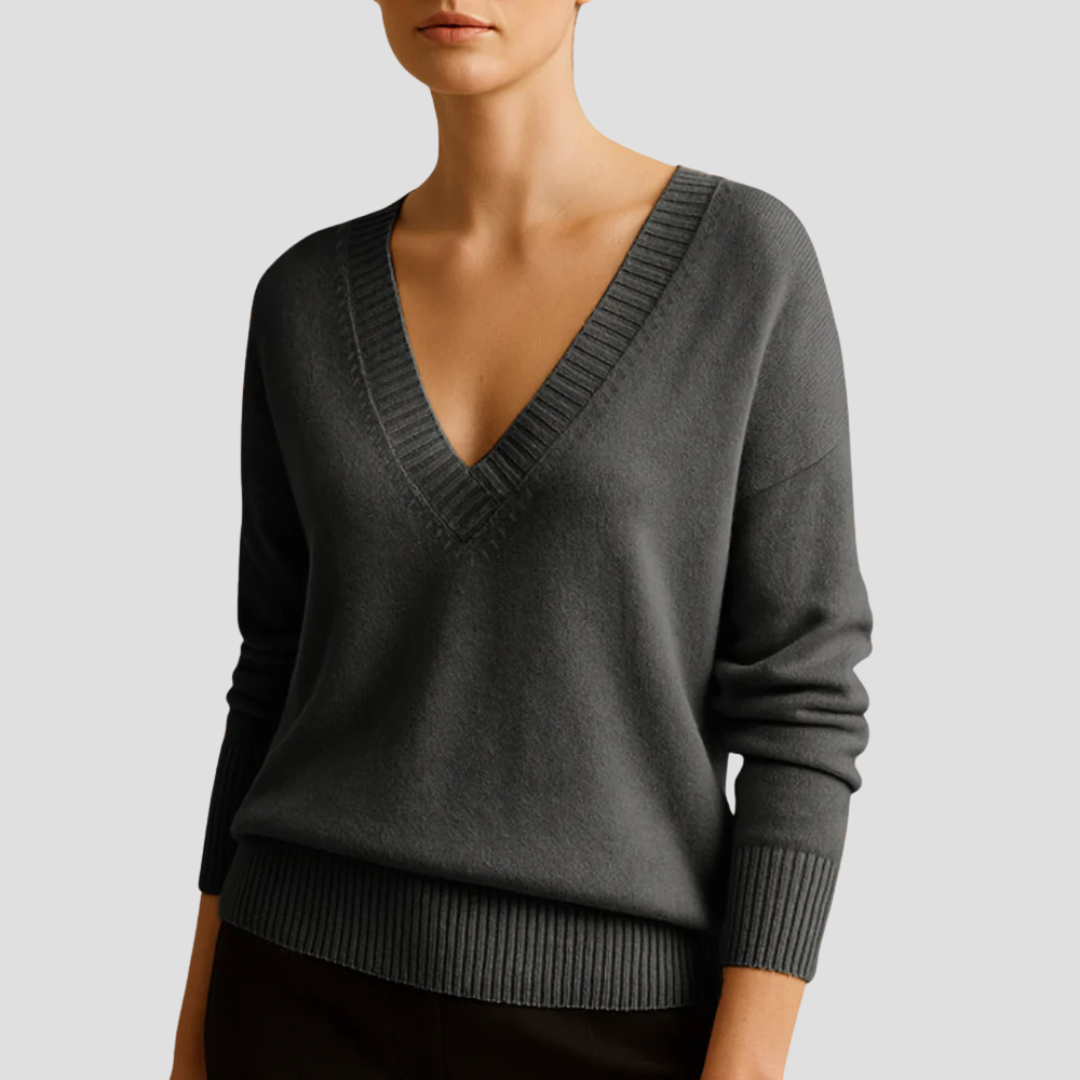 Clara | V-Neck Jumper