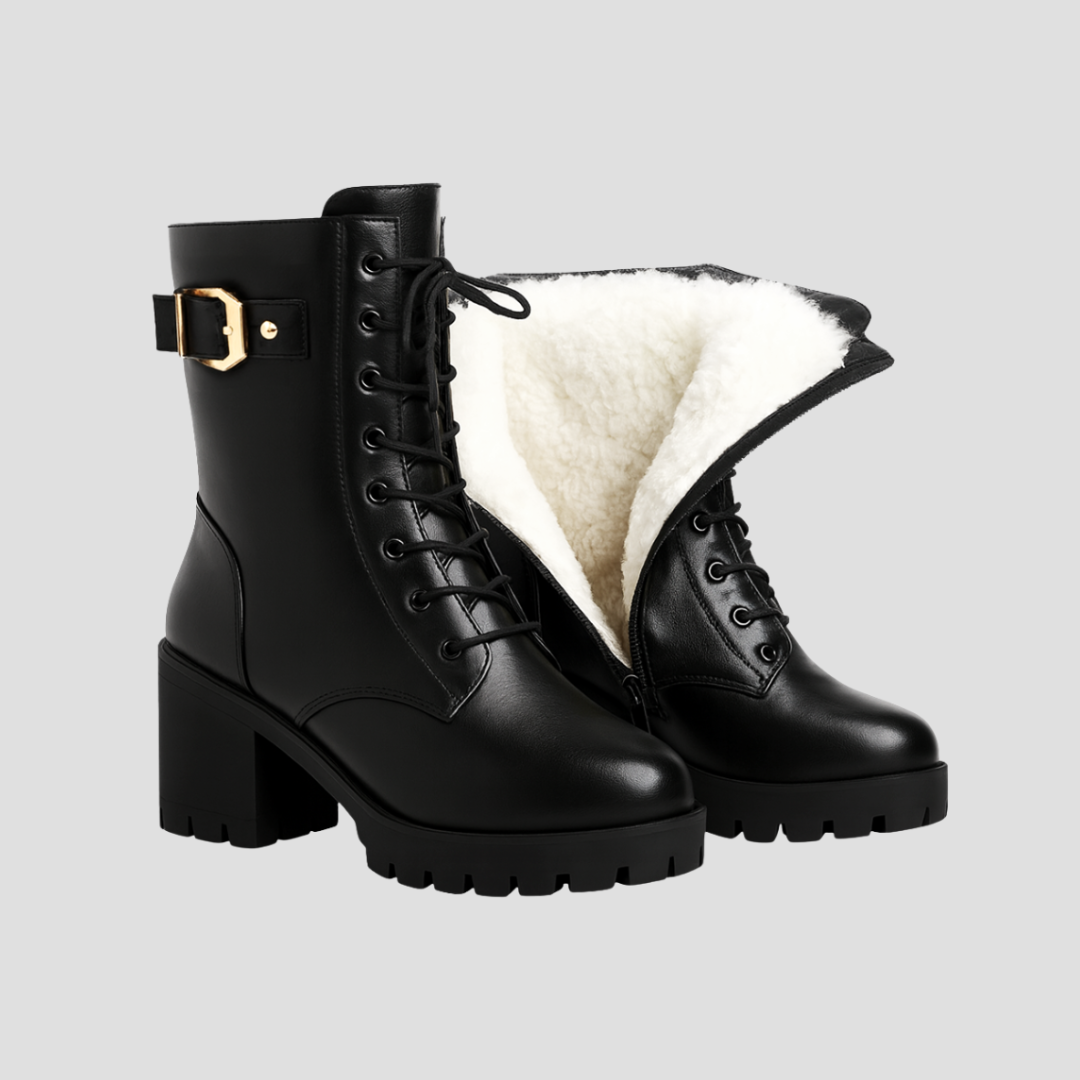 Ruth | Lace-Up Ankle Boots