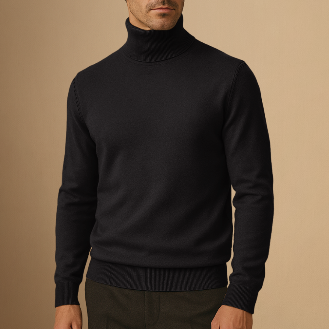 Basil | Turtleneck Knit Pullover