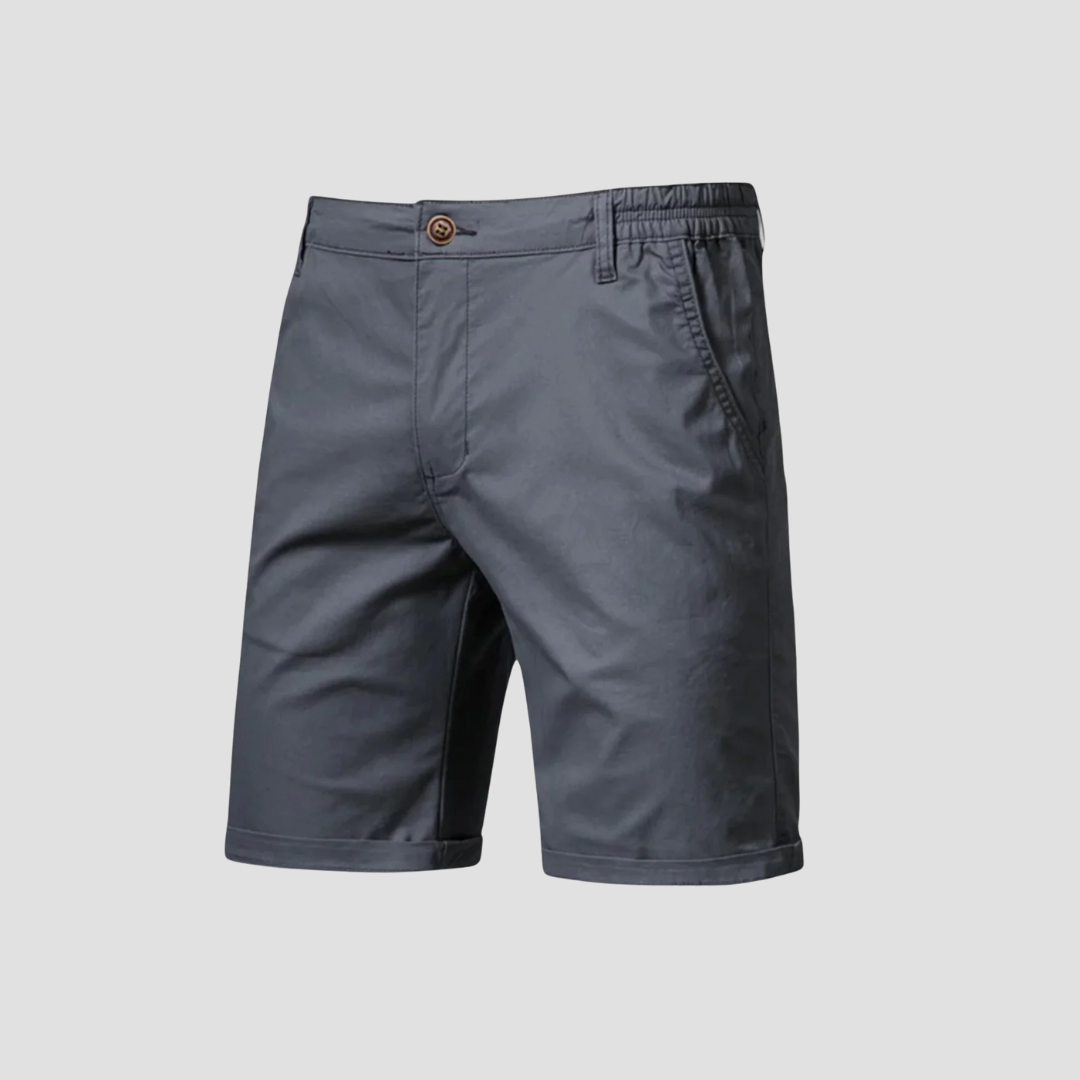 Luke | Cotton Chino Shorts