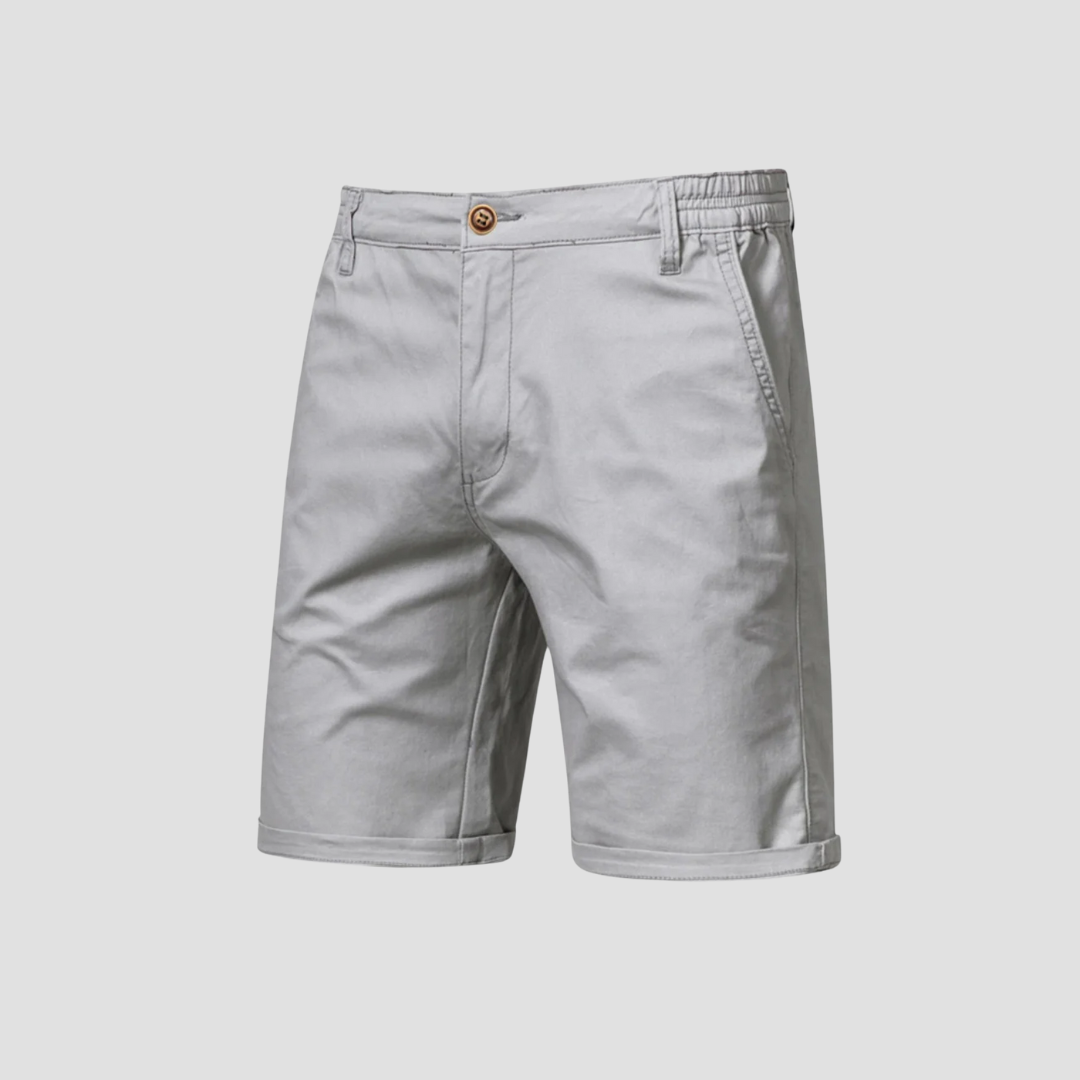 Luke | Cotton Chino Shorts