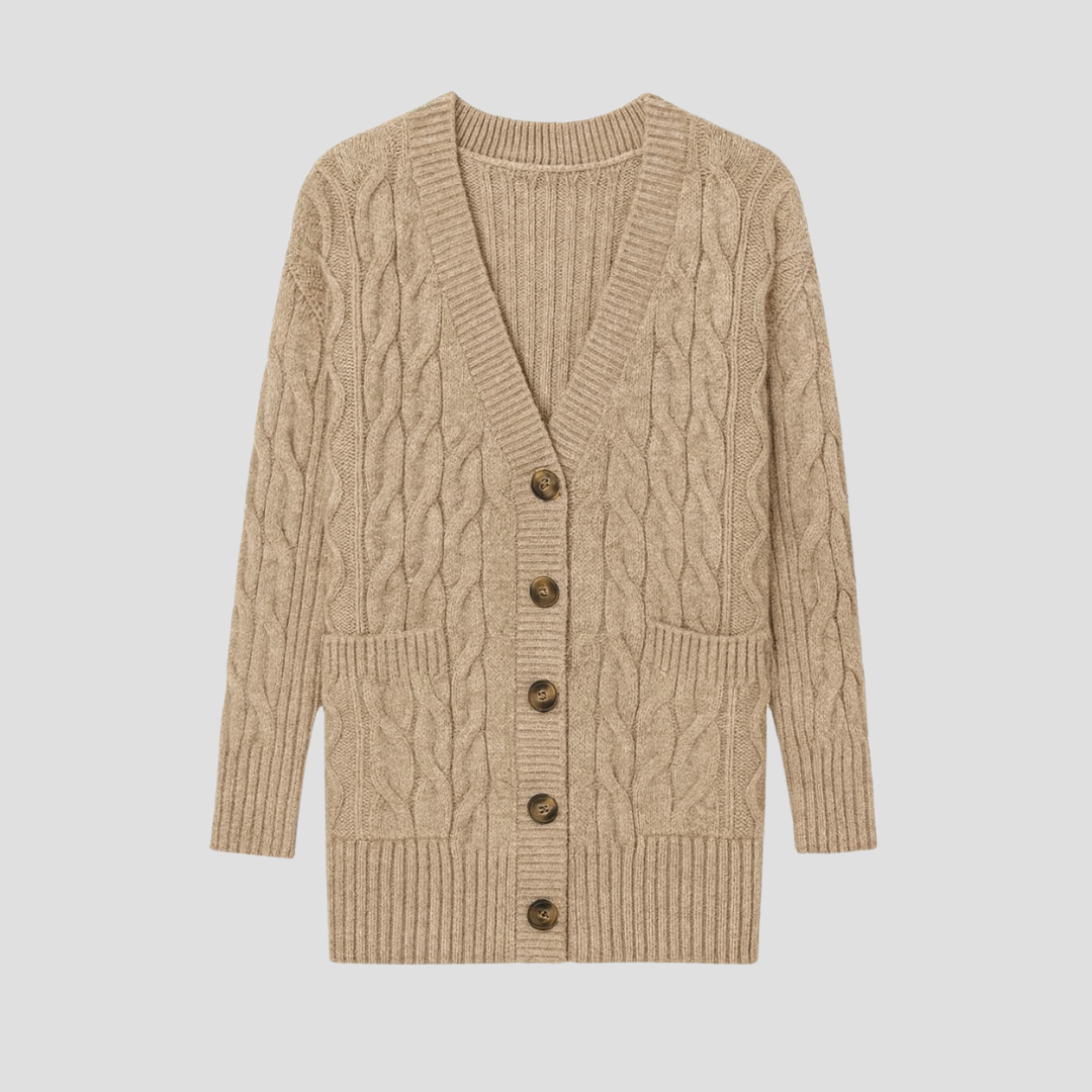 Josephine | Cable Knit Cardigan