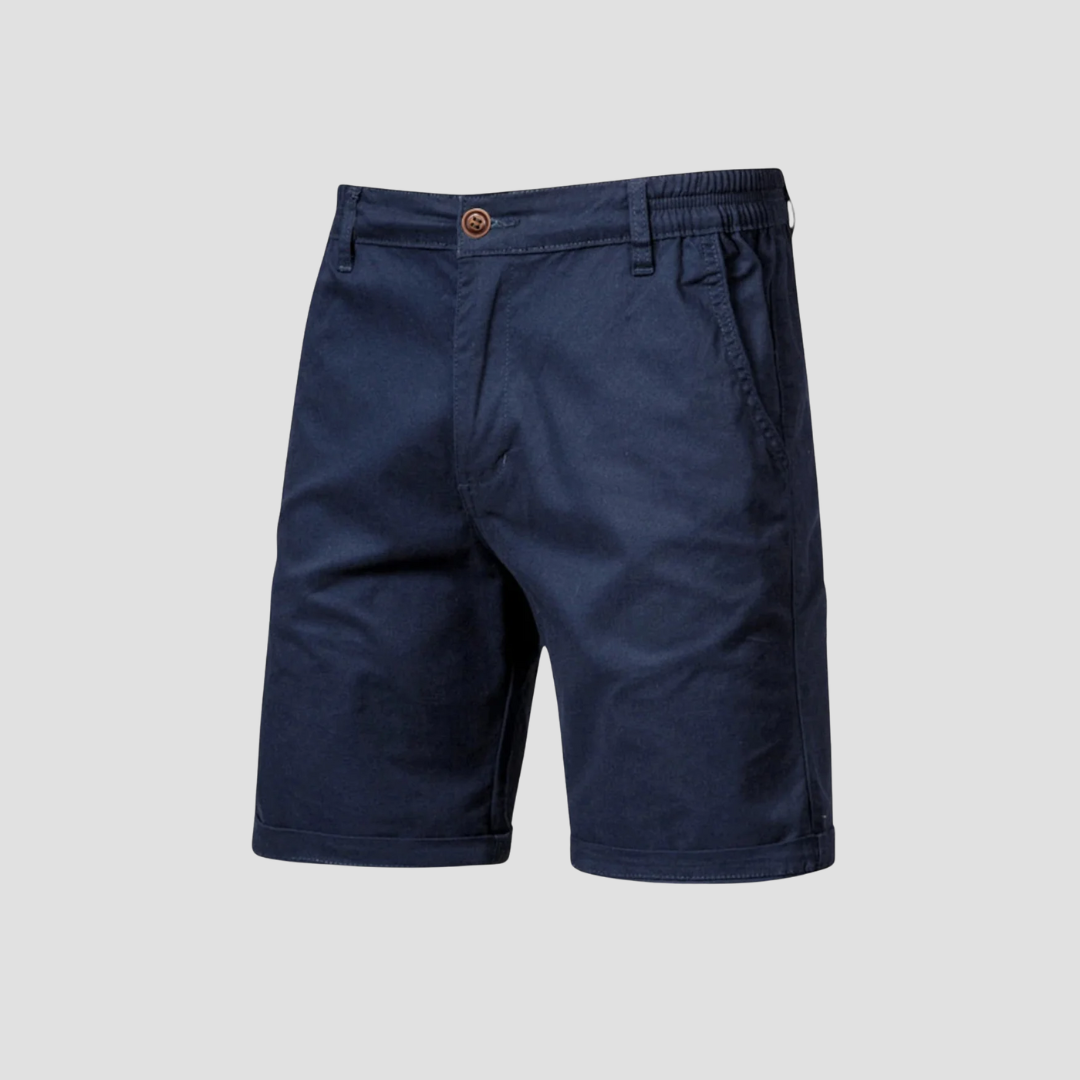 Luke | Cotton Chino Shorts