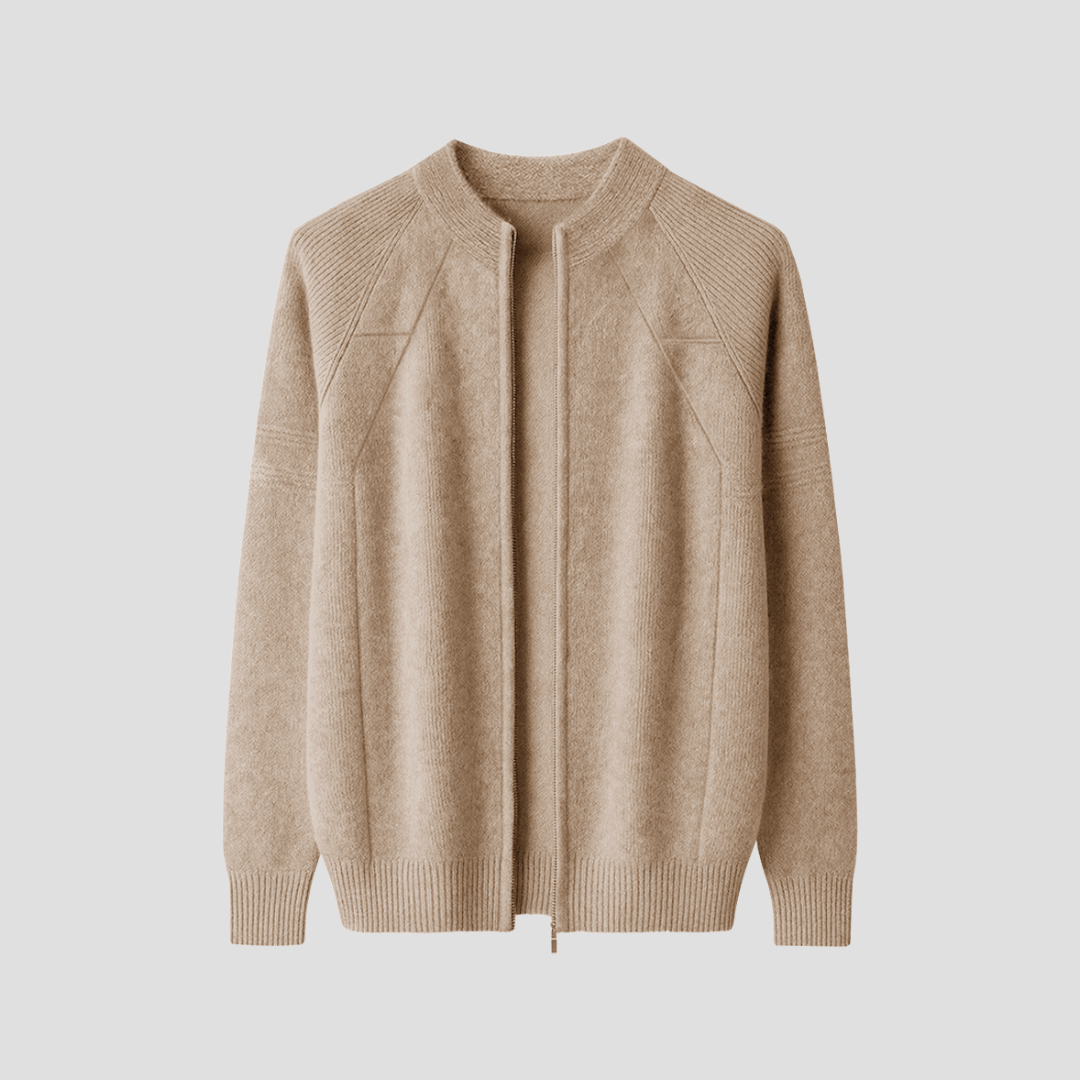 Stedman | Wool Zip Cardigan