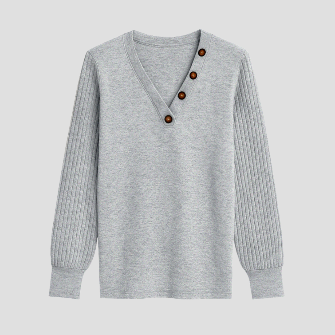 Hazel | Button Detail Jumper