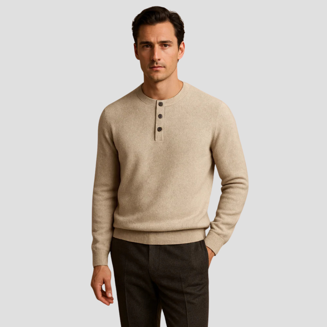 Xylon | Cashmere Henley Jumper