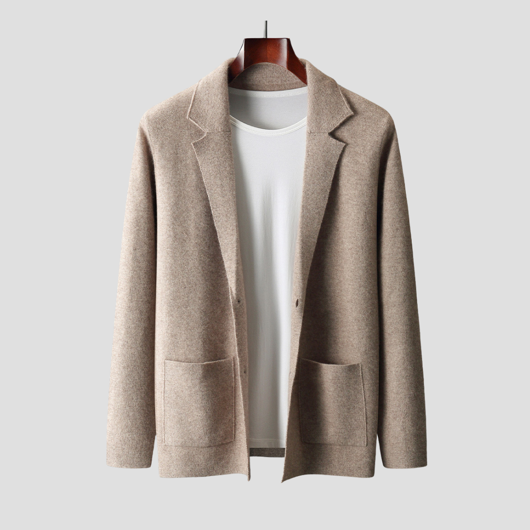Alec | Knitted Cardigan Blazer