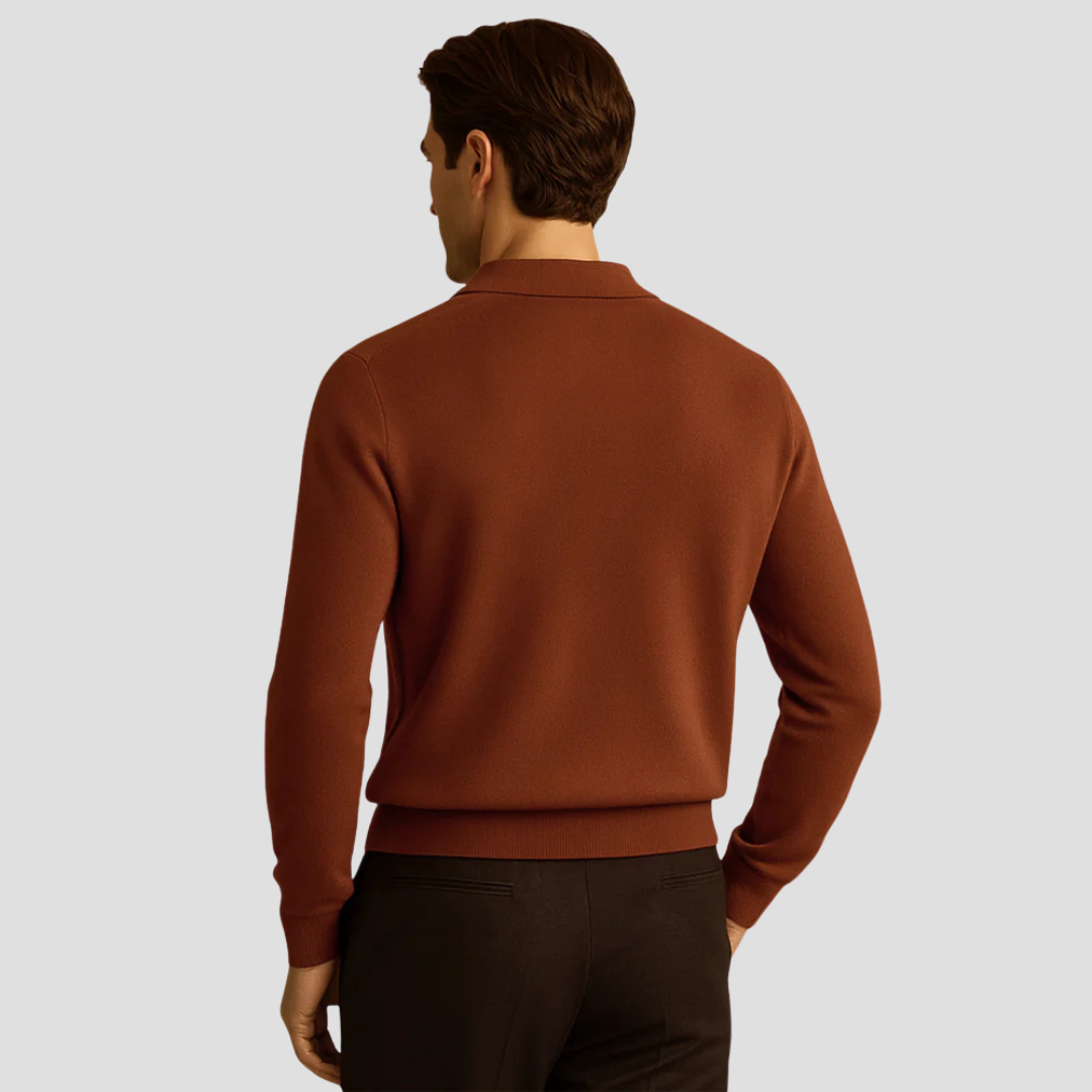 Selwyn | Open Collar Jumper