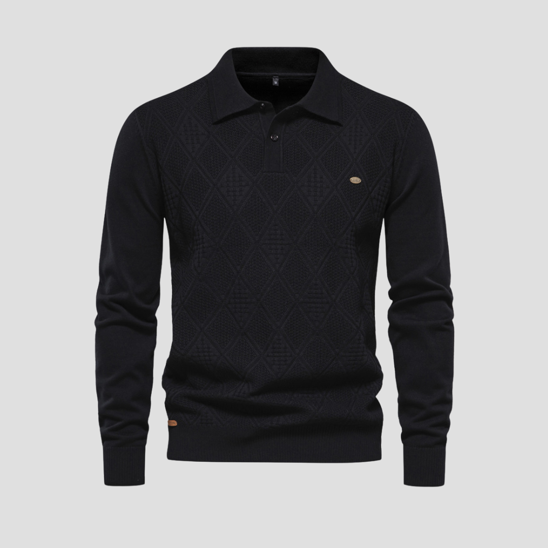 Warren | Knit Polo Sweater