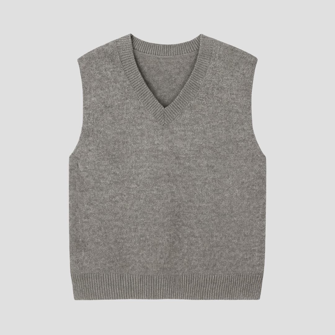 Rosalind | V-Neck Knit Vest