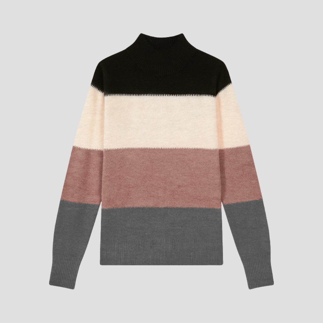 Lila | Color Block Knit Jumper
