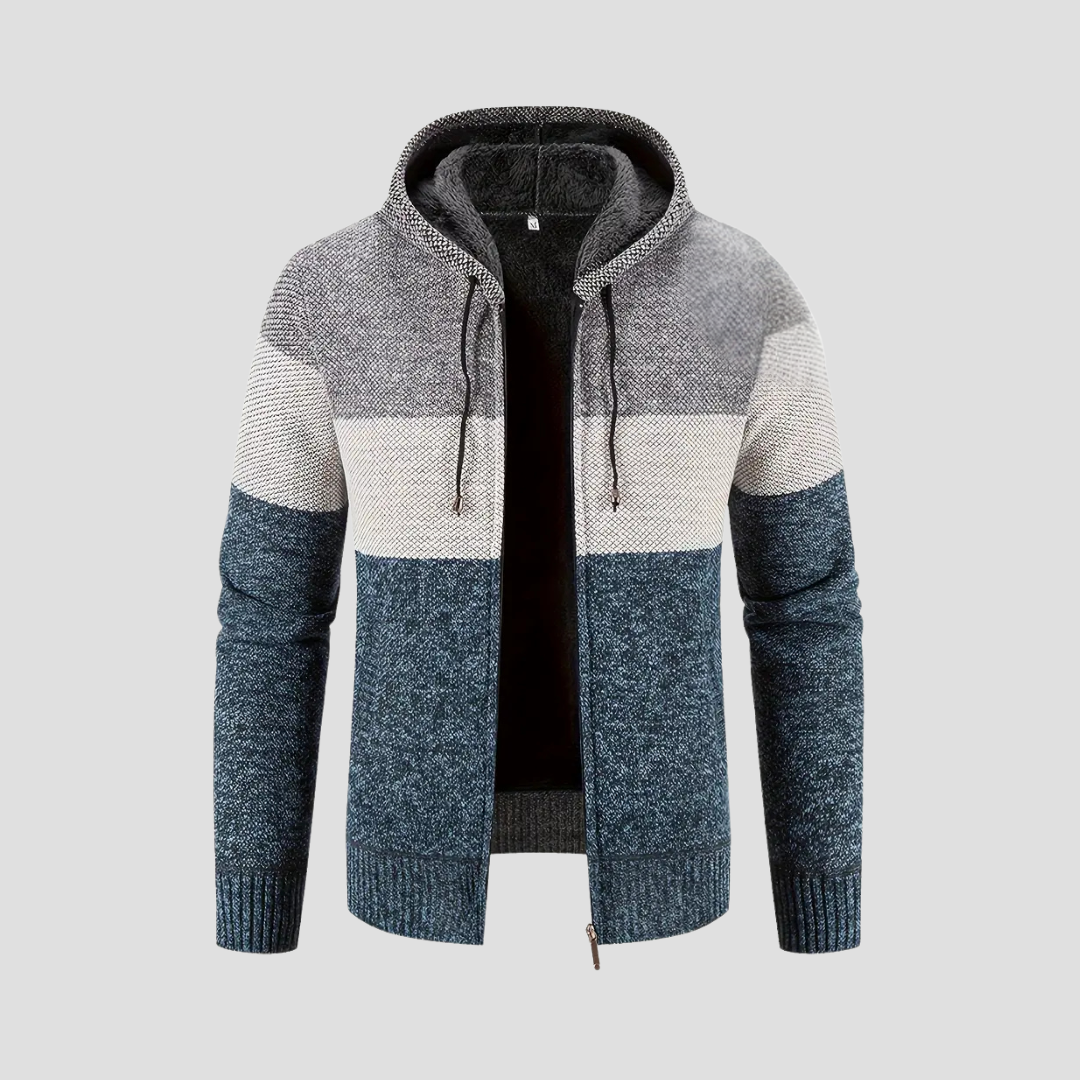 Simeon | Fleece Hooded Jacket