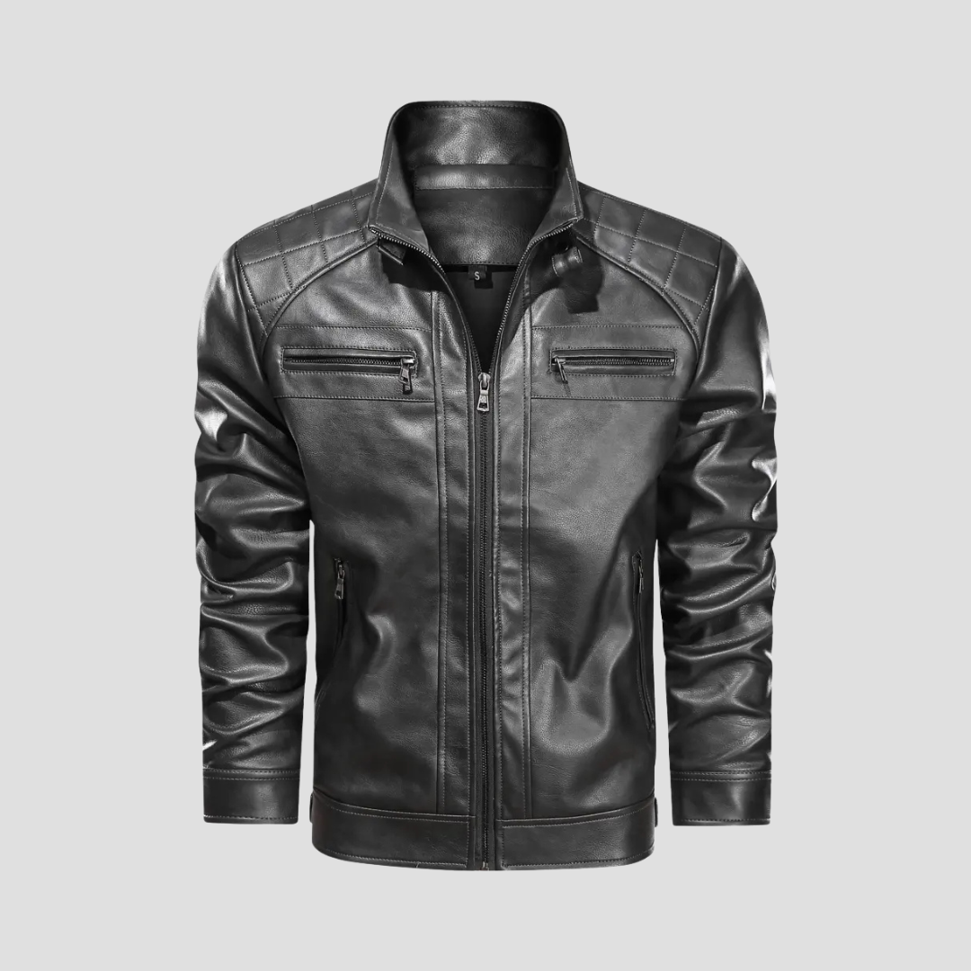 Cornelius | Leather Biker Jacket
