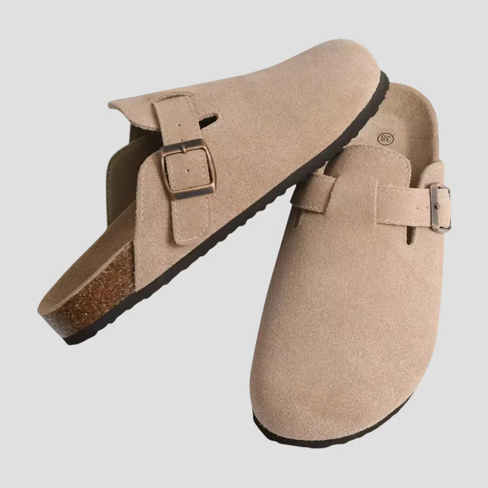 Riley | Suede Mules