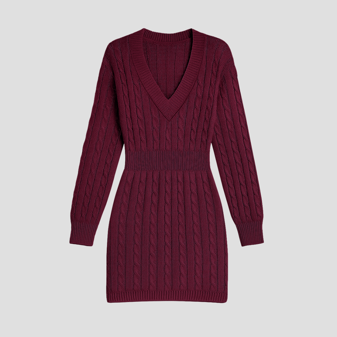 Karen | Knit Jumper Dress