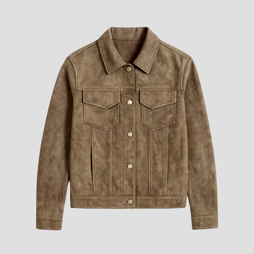 Regan | Classic Suede Jacket