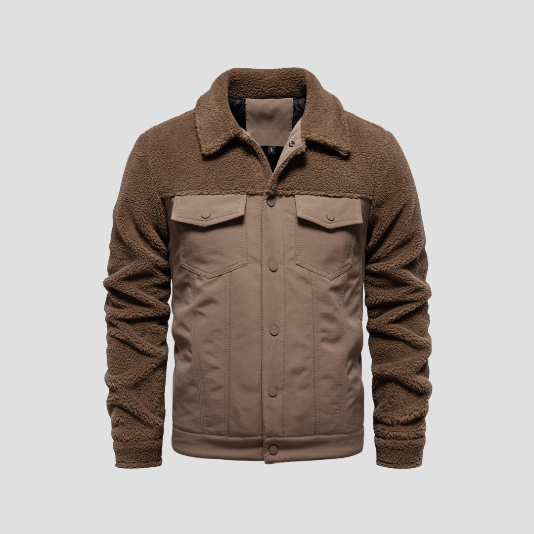 Mortimer | Sherpa Button Jacket