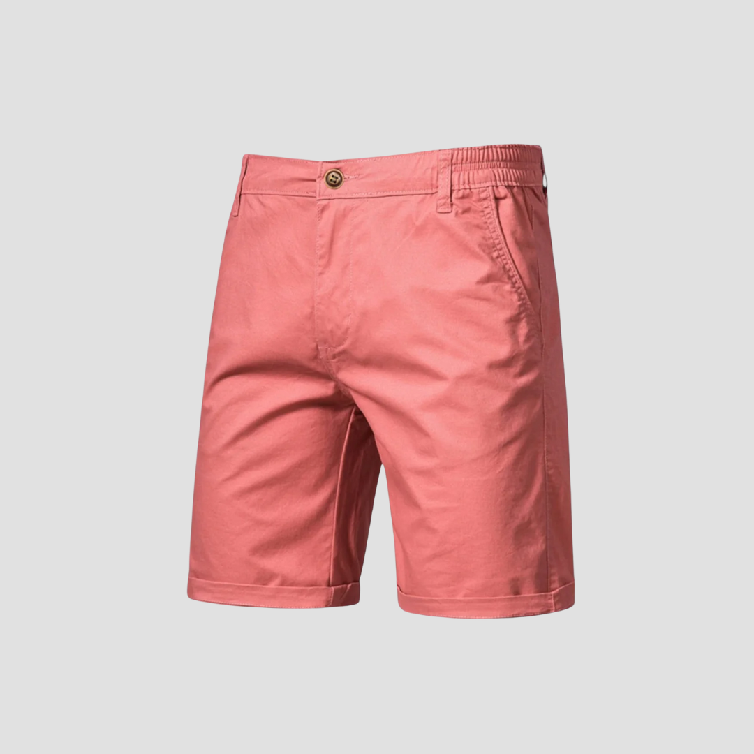 Luke | Cotton Chino Shorts