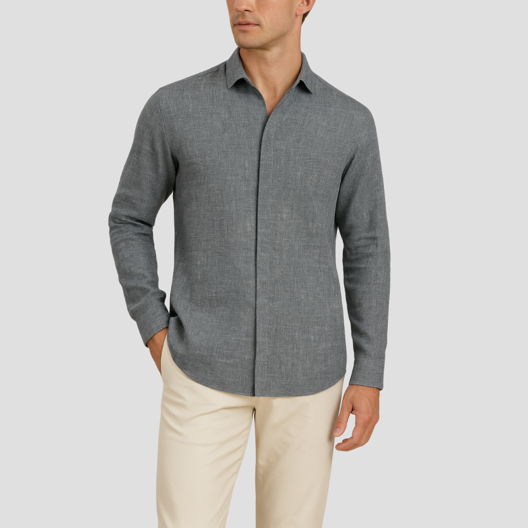Marcus | Casual Linen Shirt