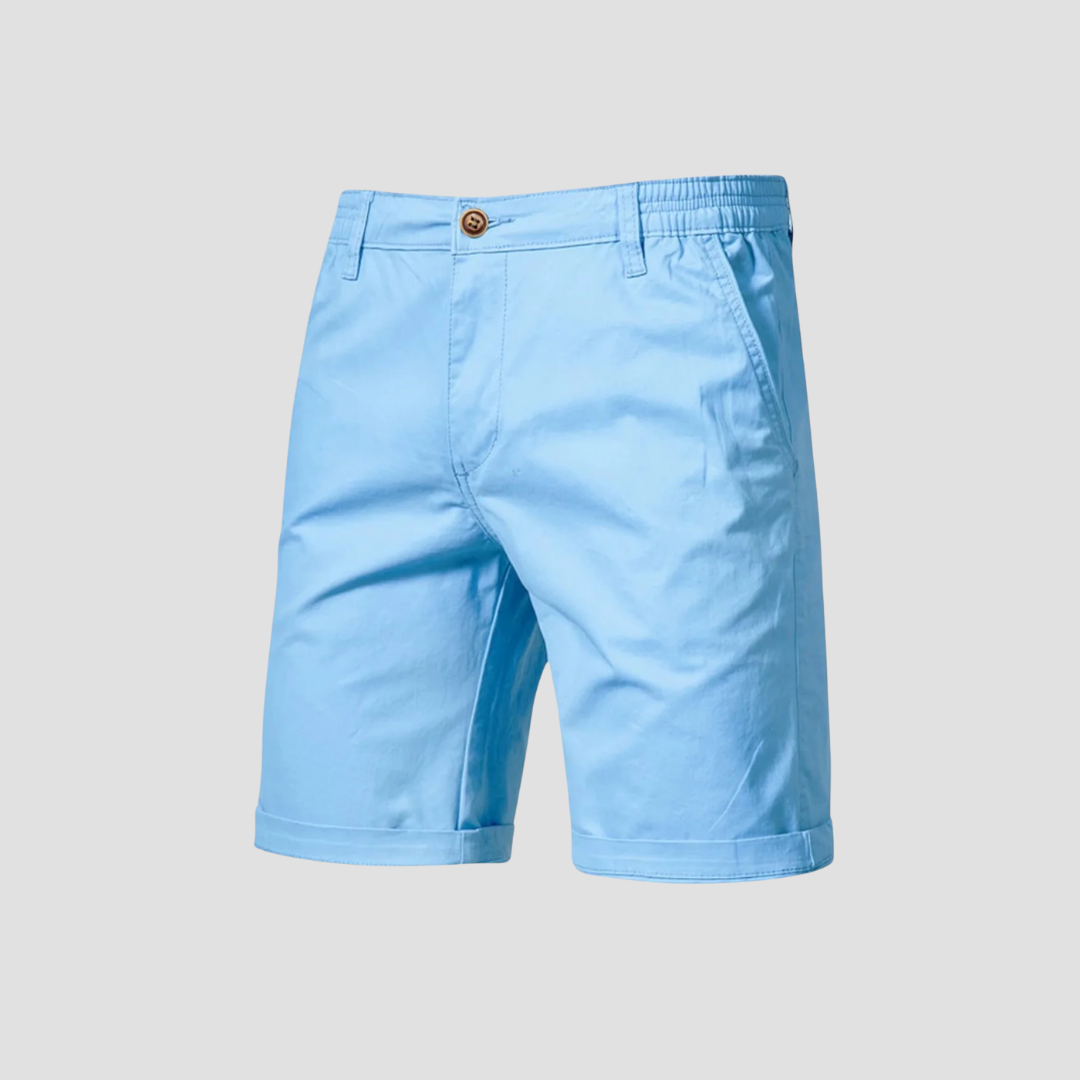 Luke | Cotton Chino Shorts