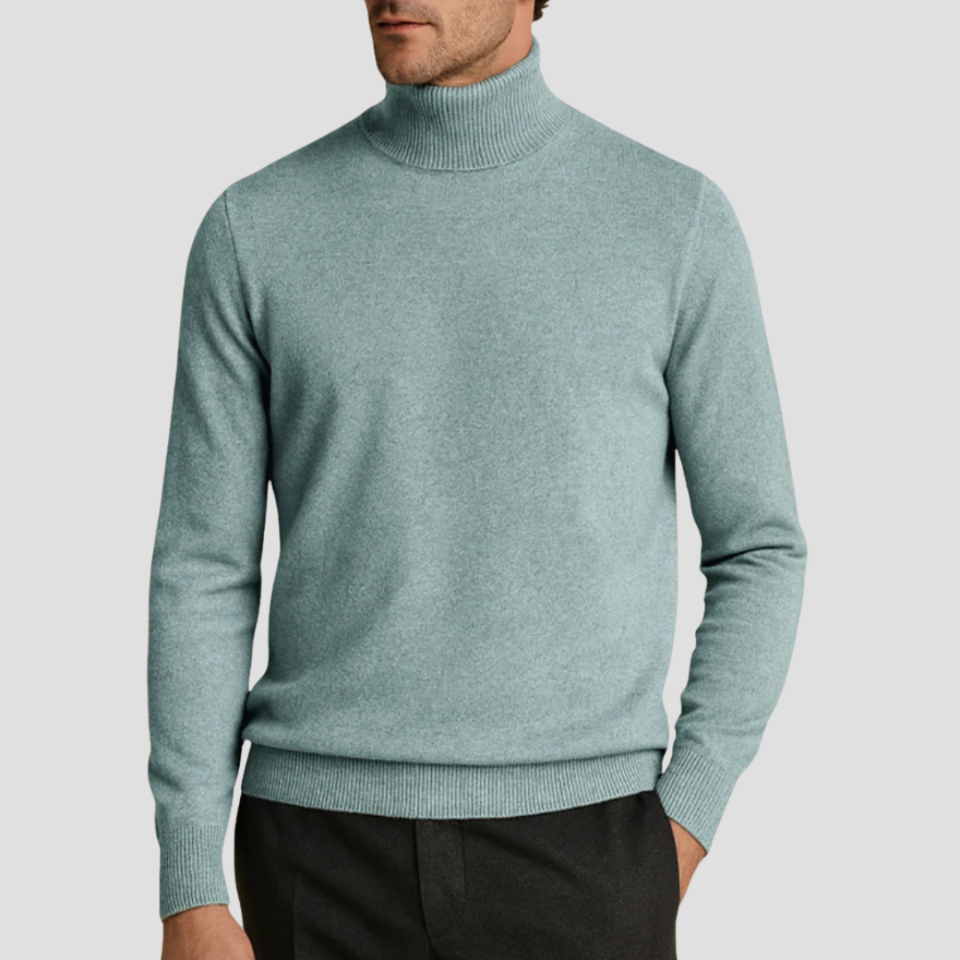 Sinclair | Ribbed Turtleneck Jumper