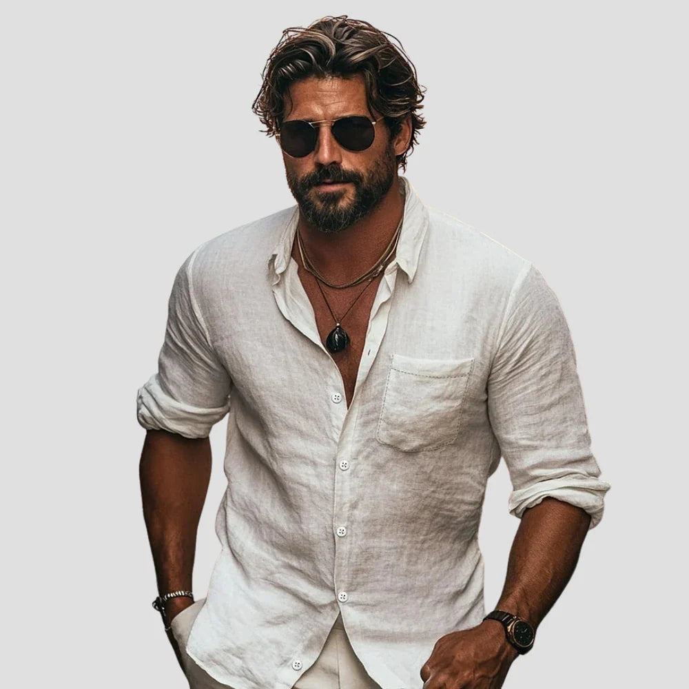 Alfred | Linen Casual Shirt