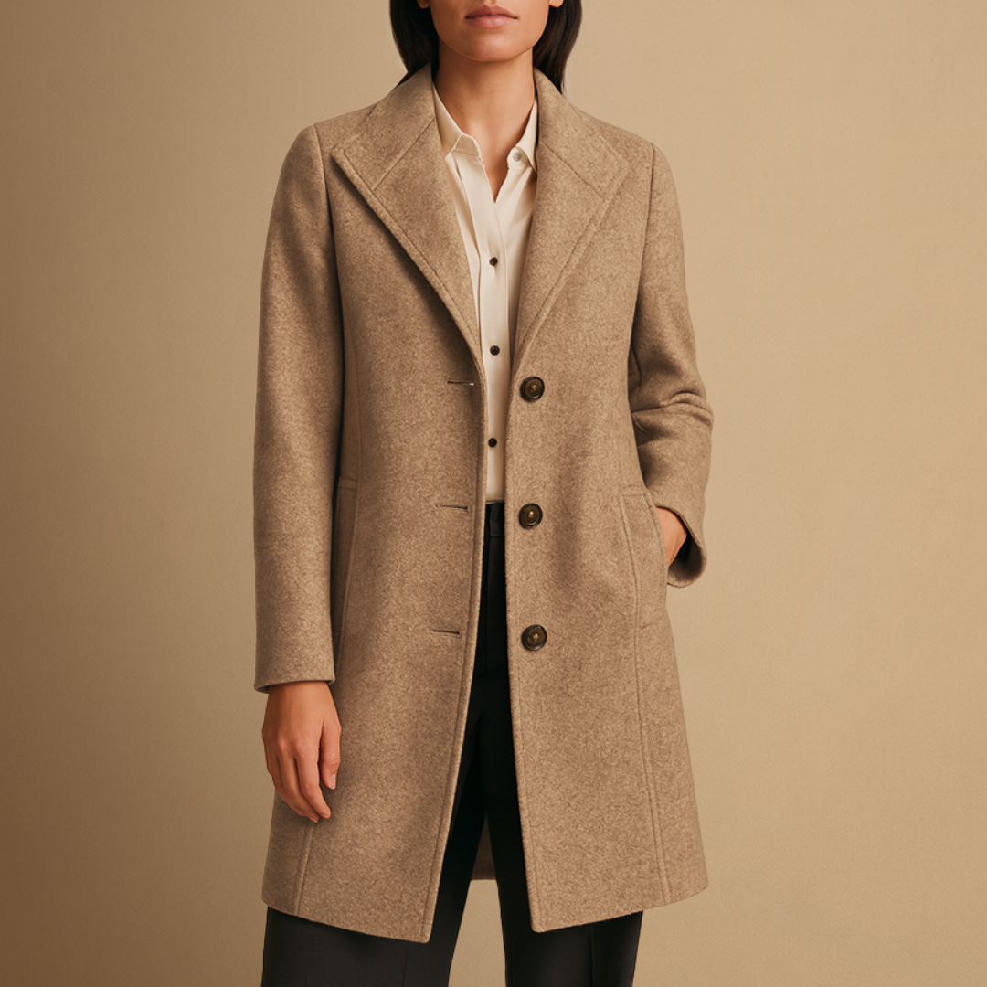 Ismay | Mid-Length Lapel Coat