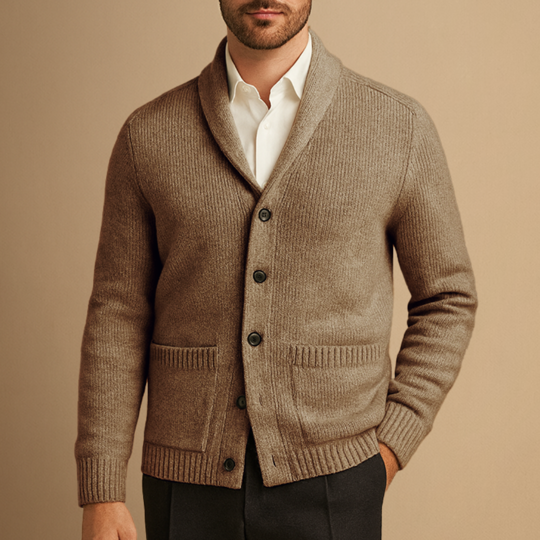 Landon | Shawl Collar Cardigan