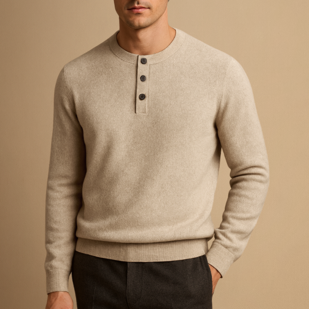 Xylon | Cashmere Henley Jumper