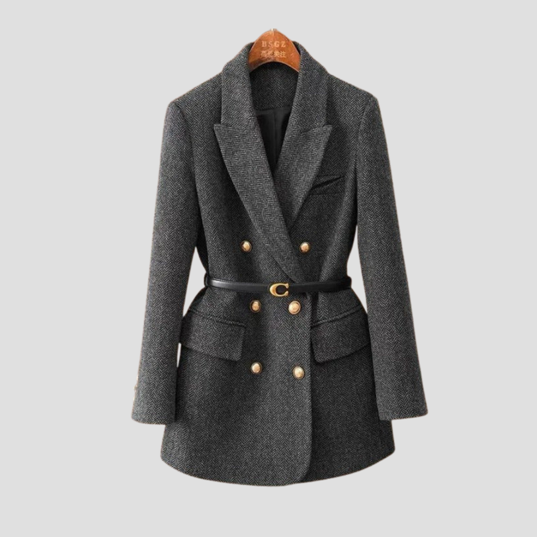 Annabelle | Double-Breasted Tweed