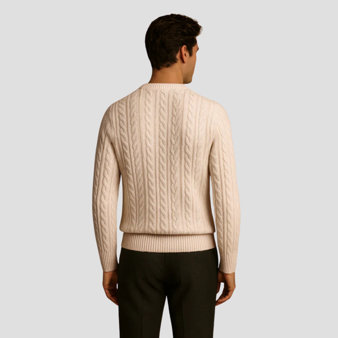 Kester | Wool Cable-Knit Jumper