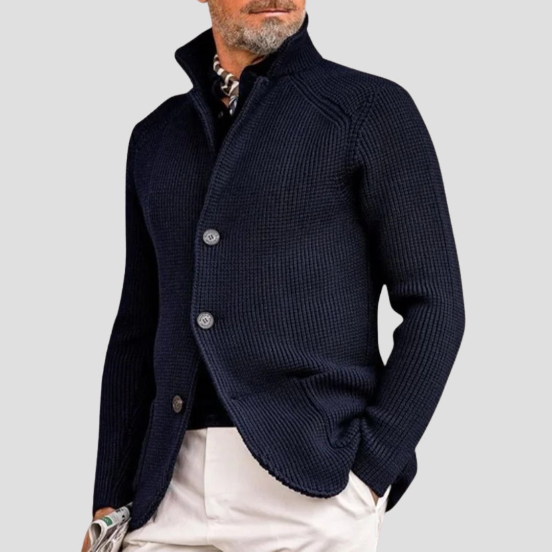 Guy | Knitted Button Cardigan