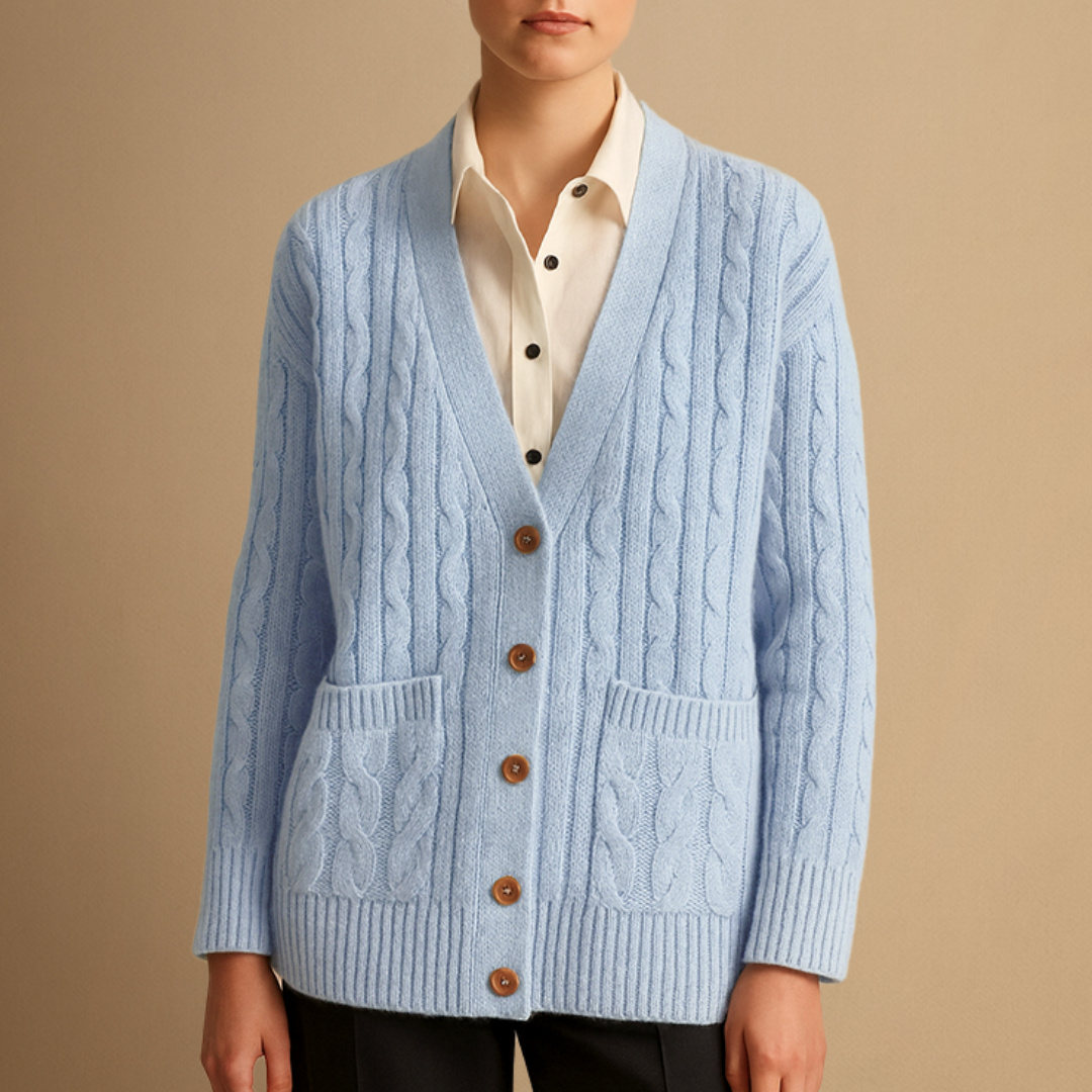 Imogen | Cable Knit Cardigan