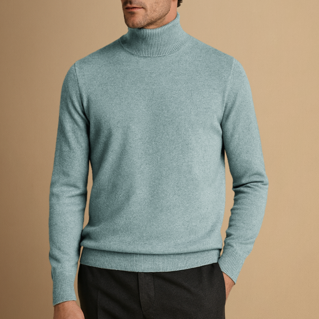 Sinclair | Ribbed Turtleneck Jumper