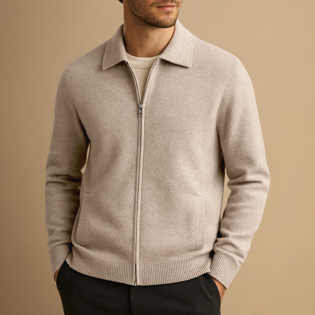Dominic | Pure Wool Cardigan