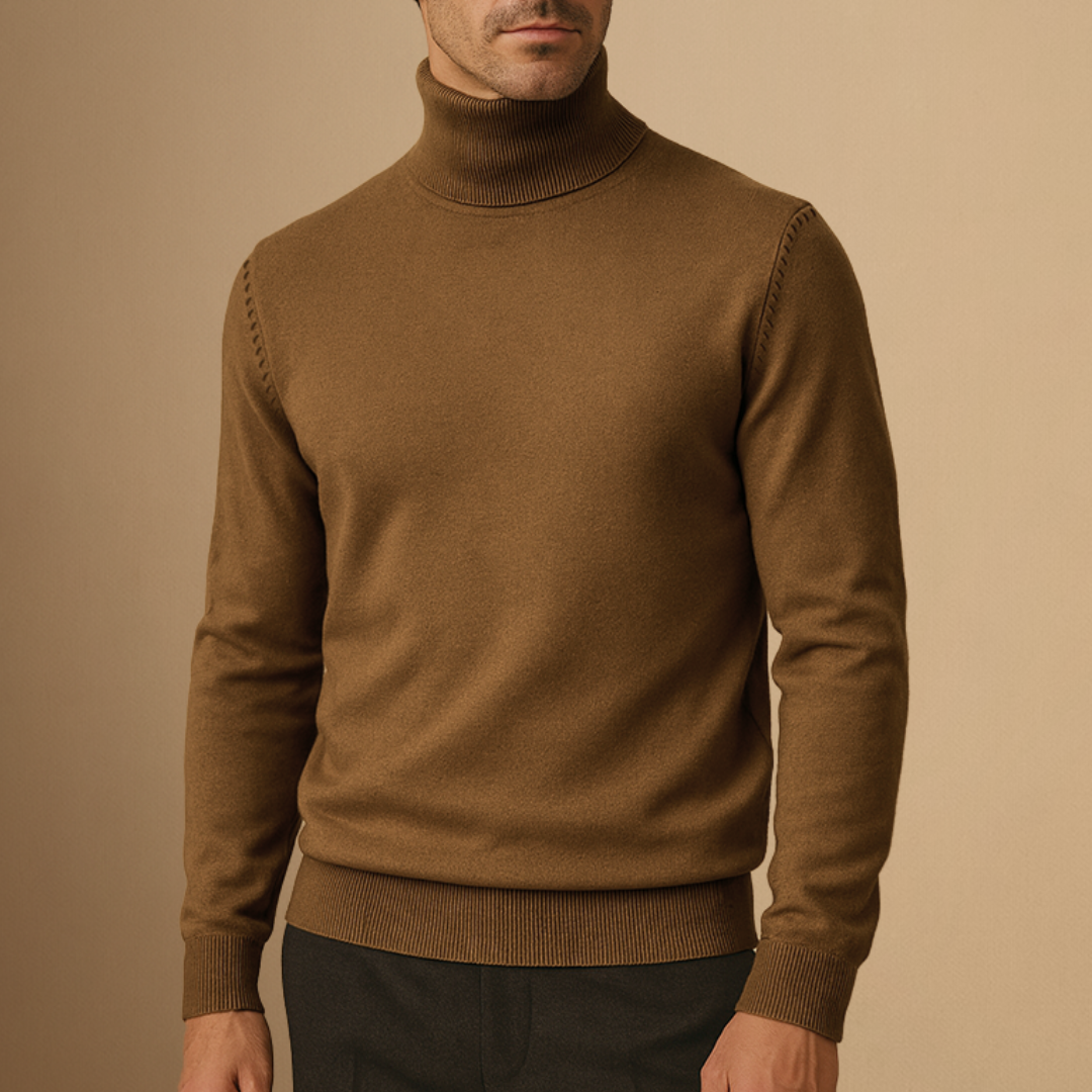 Basil | Turtleneck Knit Pullover