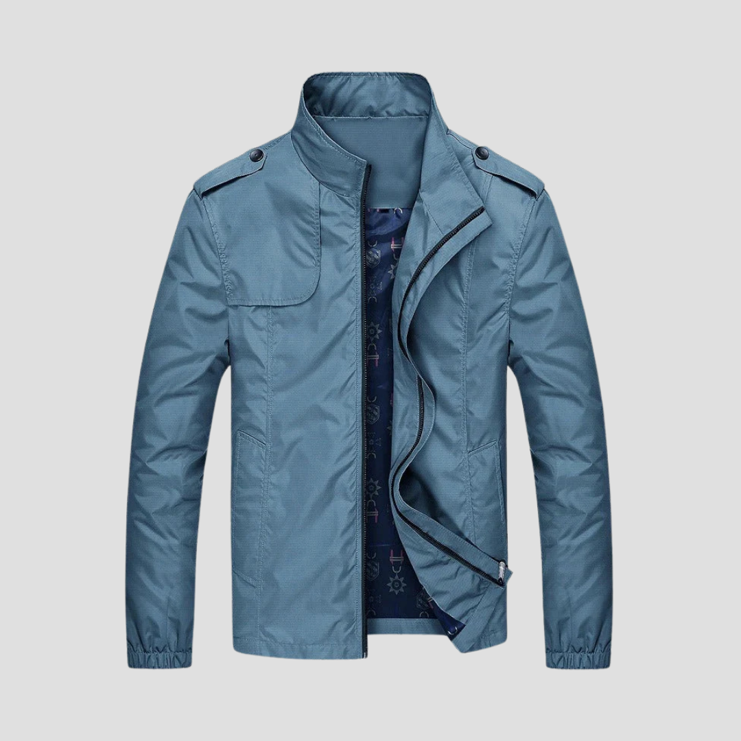 Nigel | Nylon Zip-Up Jacket