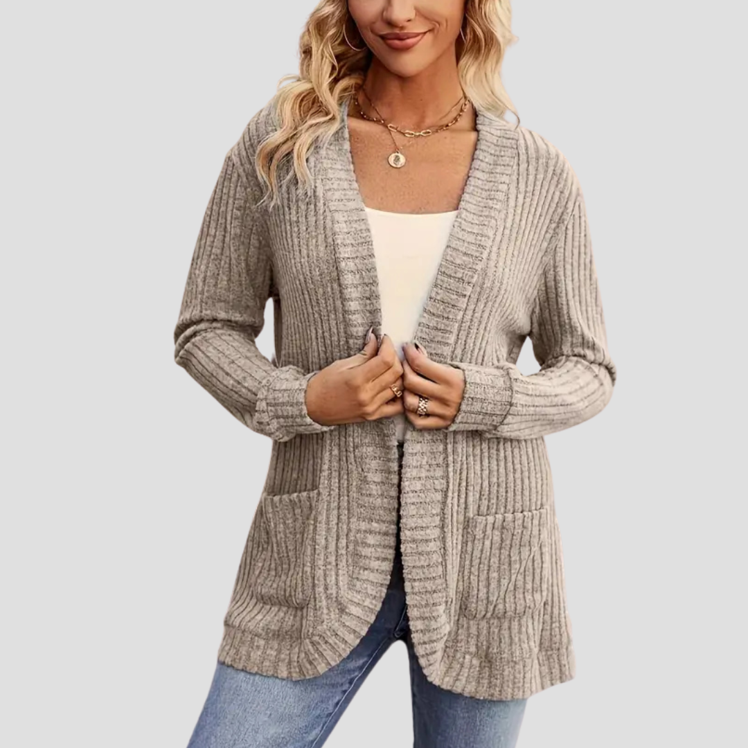 Matilda | Ribbed Knitted Cardigan