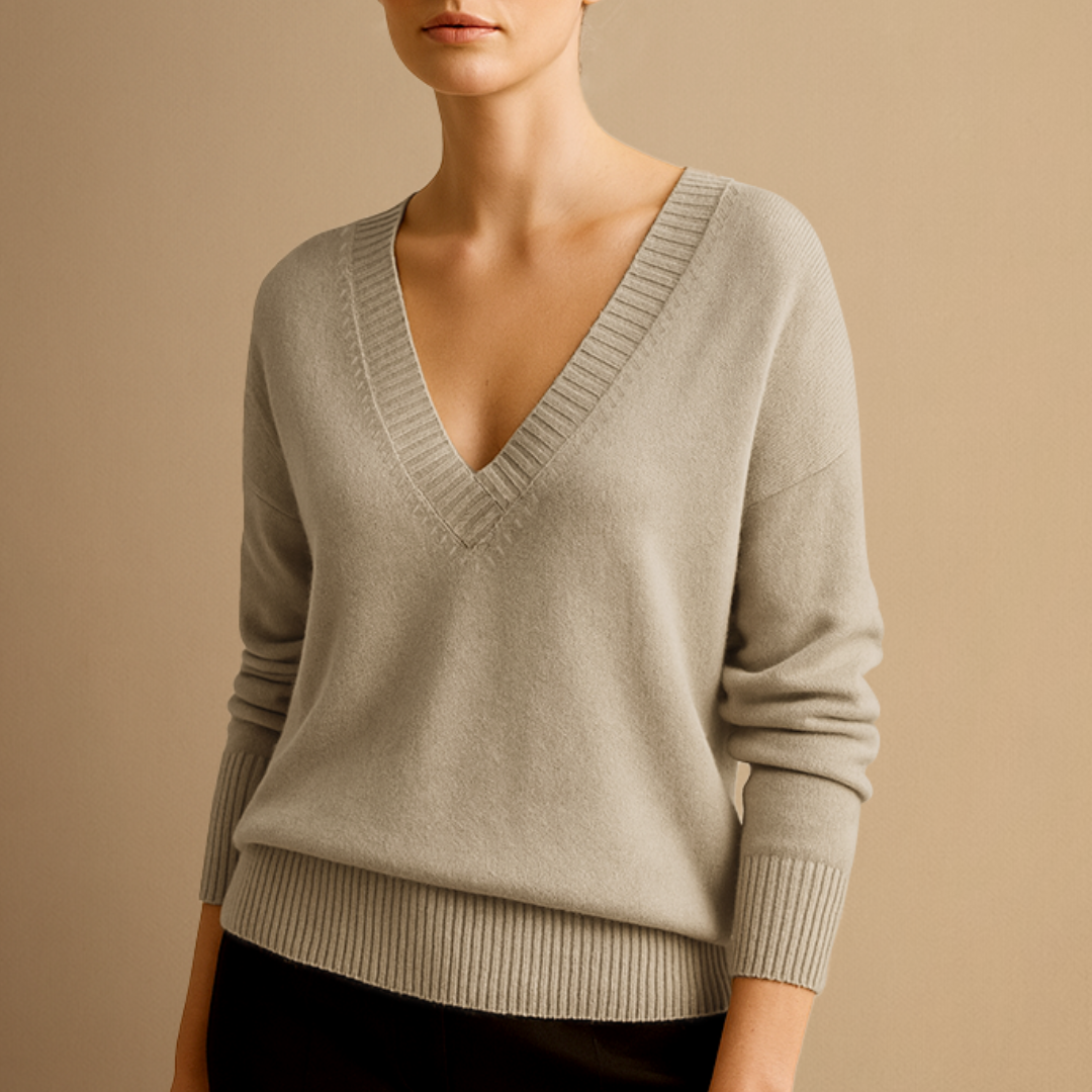 Clara | V-Neck Jumper
