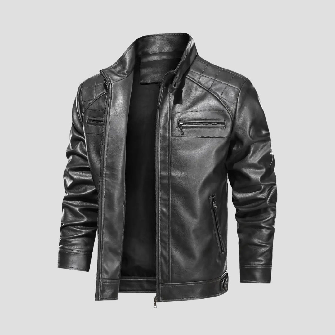 Cornelius | Leather Biker Jacket