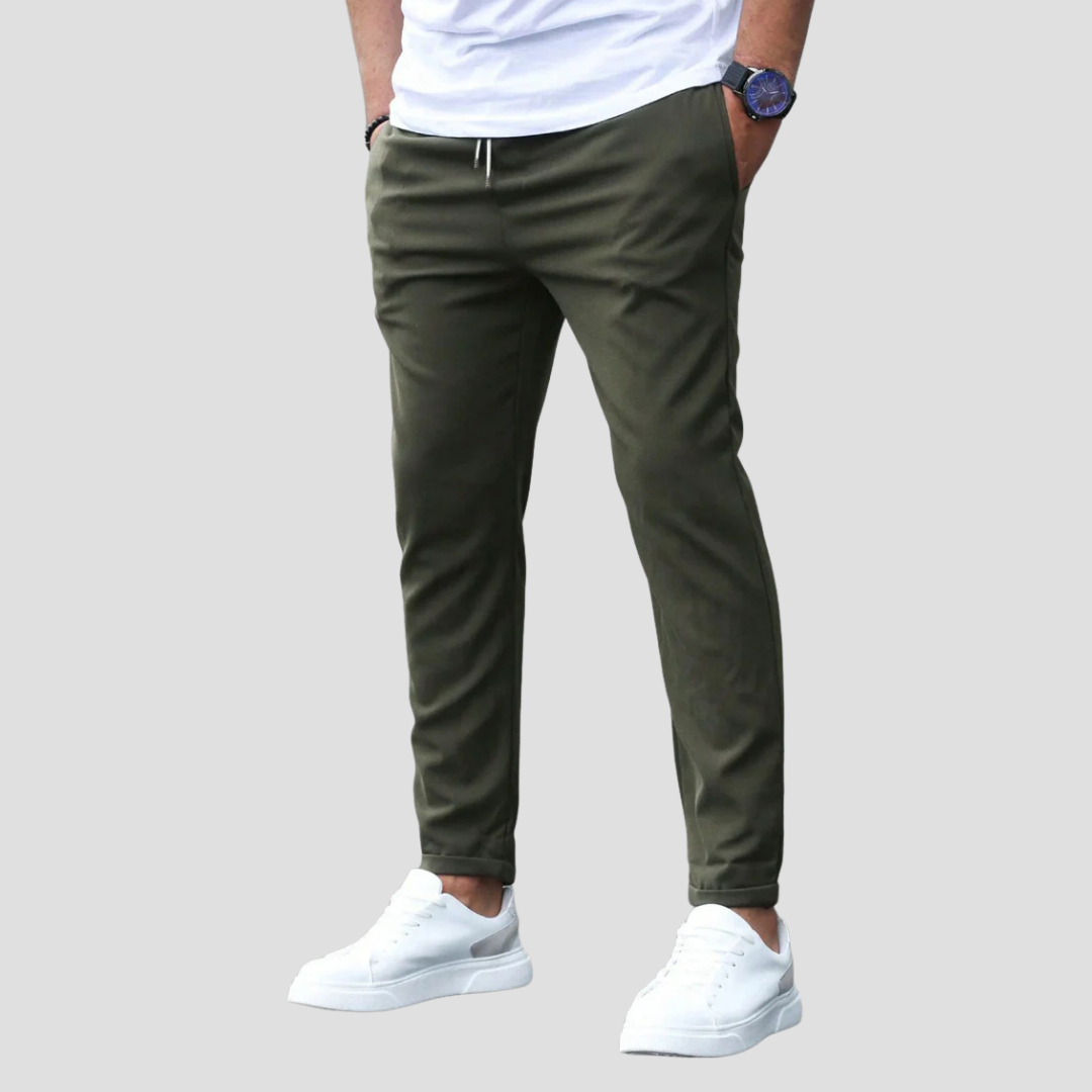 Clarence | Stretch Slim Trousers