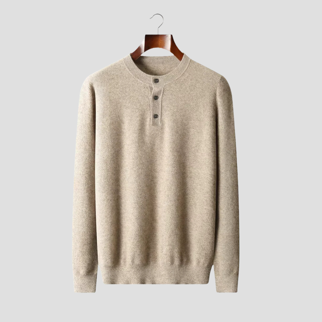 Xylon | Cashmere Henley Jumper