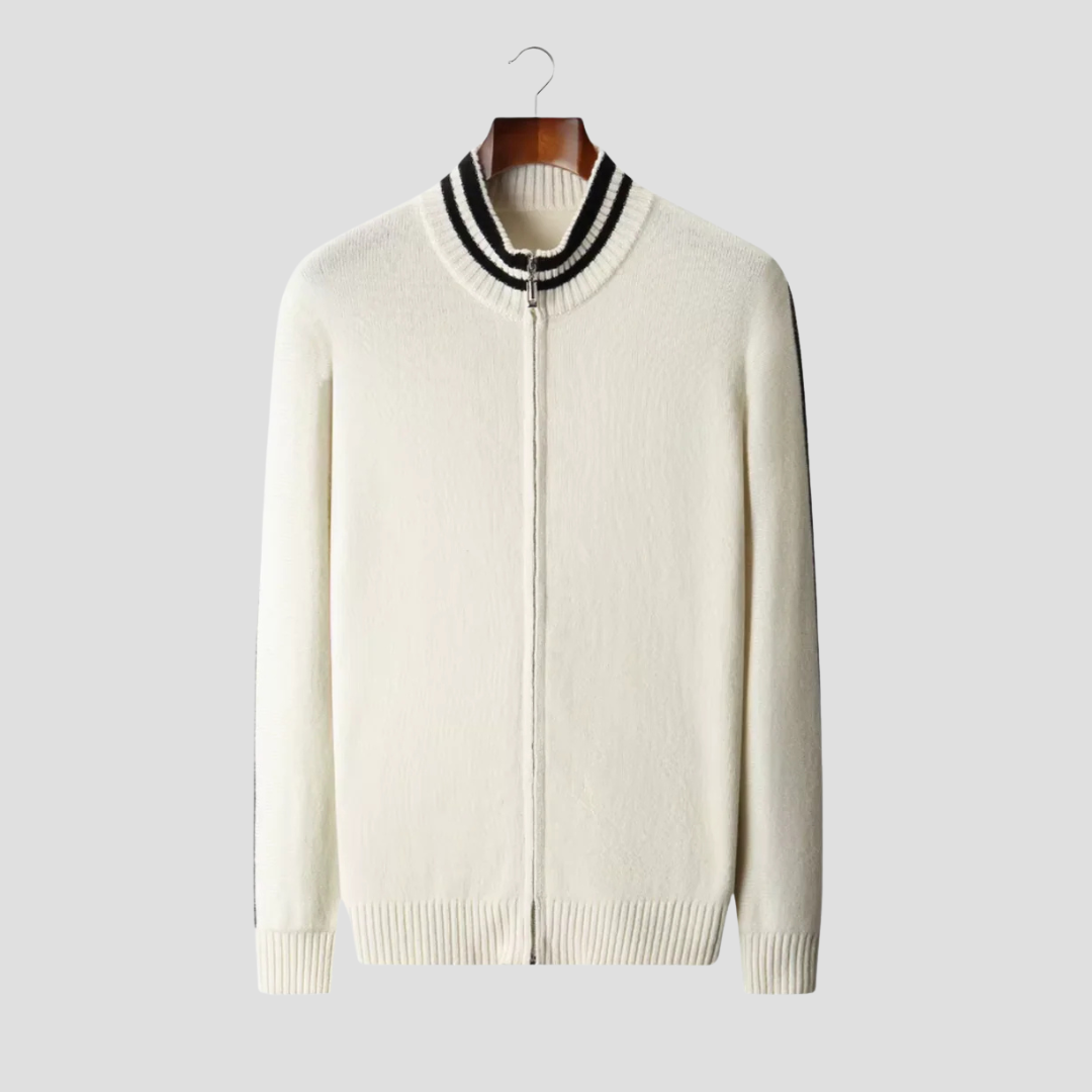 Ivan | Zip Cardigan