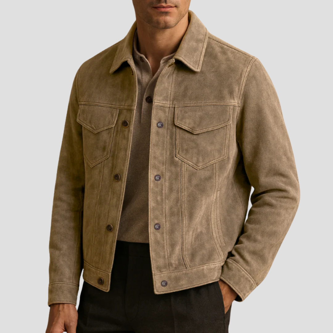 Regan | Classic Suede Jacket