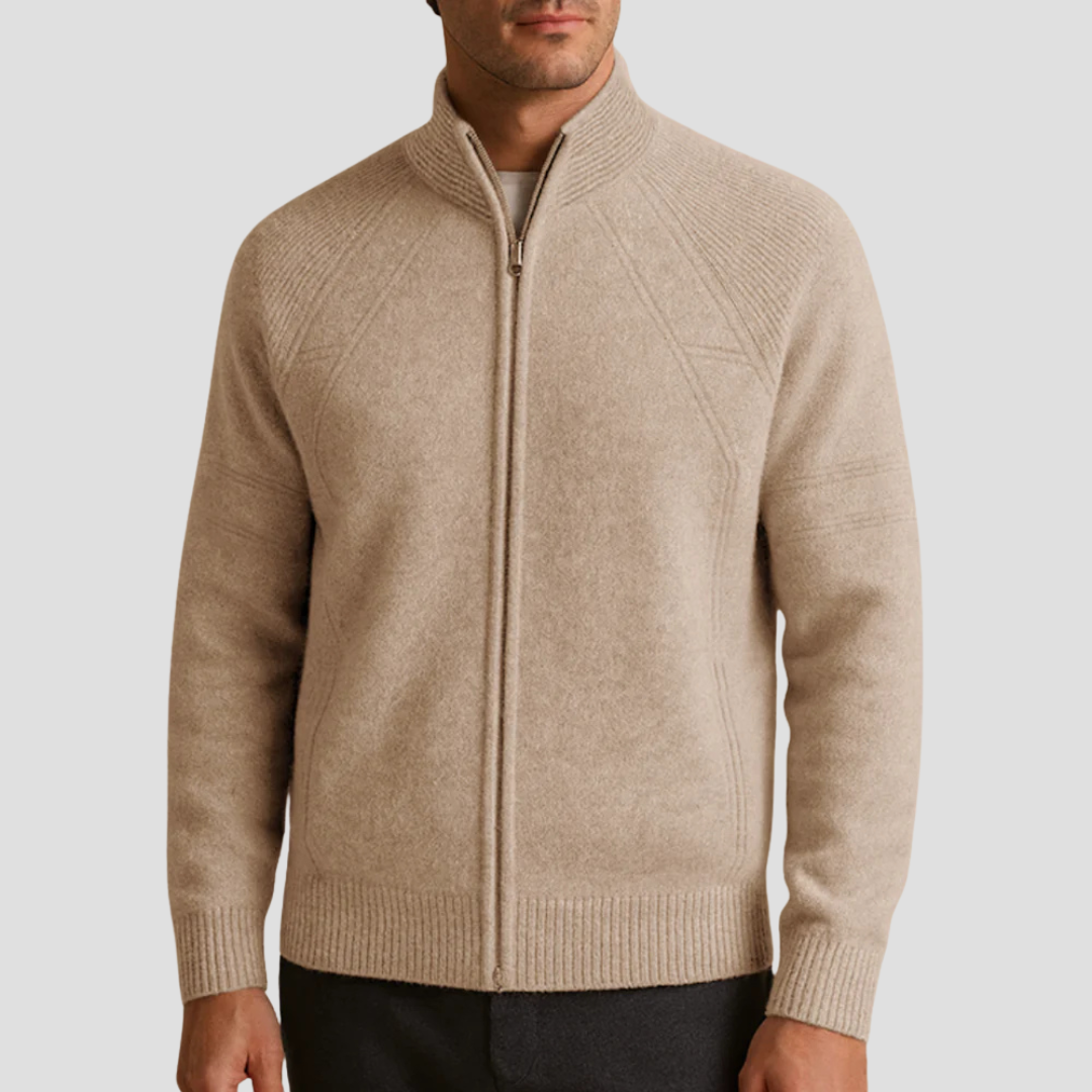 Stedman | Wool Zip Cardigan