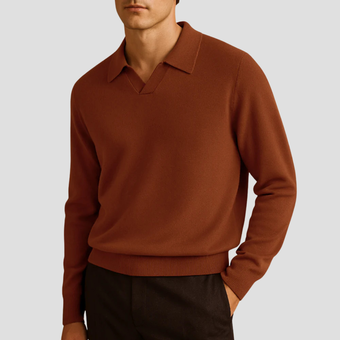 Selwyn | Open Collar Jumper