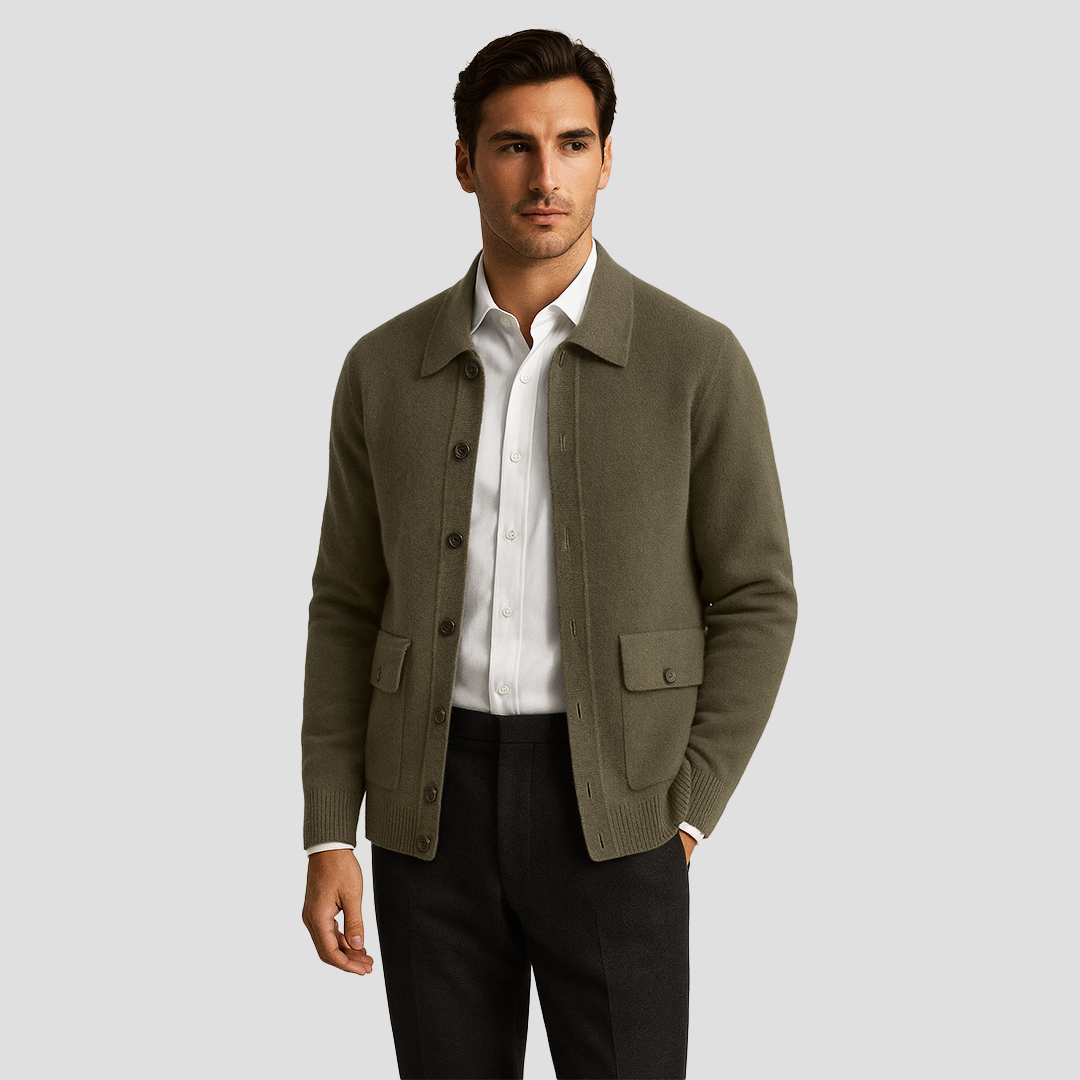 Cashmere Knit Cardigan